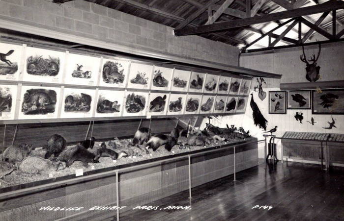Paris Fish Hatchery - Old Postcard View (newer photo)